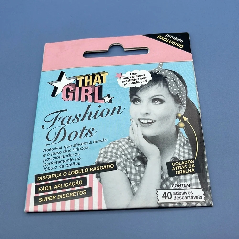 That Girl Fashion Dots Earlobe Protectors for heavy earrings, NWT - Picture 7 of 8